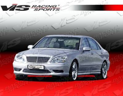 VIS Racing - 2000-2006 Mercedes S-Class W220 4Dr Euro Tech Side Skirts - Image 1