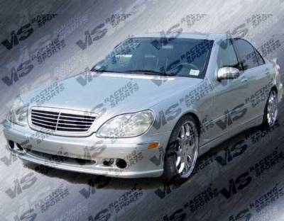 2000-2006 Mercedes S-Class W220 4Dr Laser Side Skirts