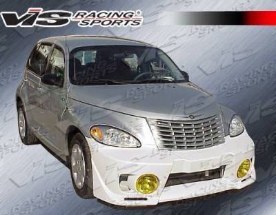 VIS Racing - 2001-2004 Chrysler Pt Cruiser 4Dr Evo 5 Front Bumper - Image 2