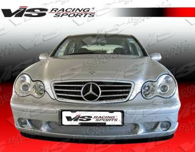 VIS Racing - 2001-2007 Mercedes C- Class W203 4Dr Laser Front Bumper - Image 1