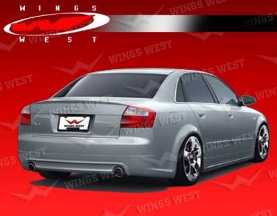 VIS Racing - 2002-2005 Audi A4 4Dr Jpc Rear Lip Polyurethane - Image 2