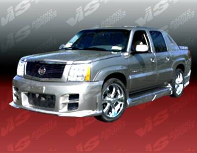 2002-2006 Cadillac Escalade 4Dr Ext Outcast Front Bumper