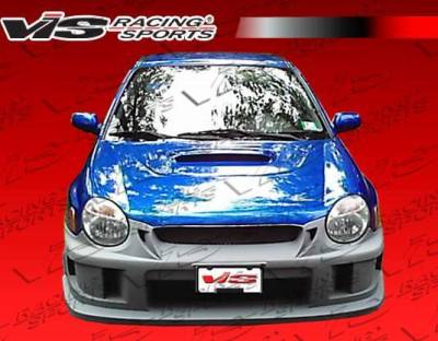 VIS Racing - 2002-2003 Subaru Wrx 4Dr Alfa Front Bumper - Image 2