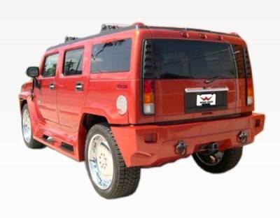 VIS Racing - 2003-2009 Hummer H2 4Dr H2 Jpc 10 Piece Aero Kit Polyurethane. - Image 11