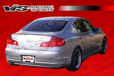 VIS Racing - 2003-2004 Infiniti G35 4Dr Vip Rear Lip - Image 2