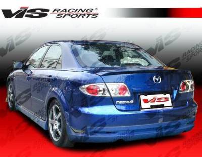VIS Racing - 2003-2005 Mazda 6 4Dr Techno R Rear Lip - Image 1