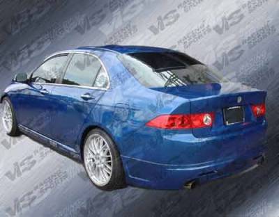 VIS Racing - 2004-2008 Acura Tsx 4Dr K Speed Side Skirts - Image 1