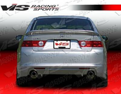 VIS Racing - 2004-2005 Acura Tsx 4Dr Techno R Rear Lip - Image 2