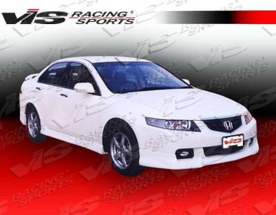 VIS Racing - 2004-2008 Acura Tsx 4Dr Type R 2 Side Skirts - Image 1