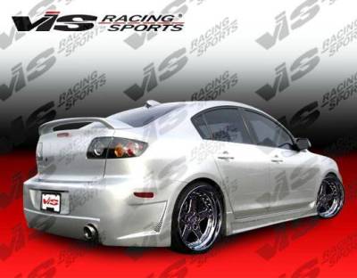 VIS Racing - 2004-2009 Mazda 3 4Dr Tsc 3 Rear Bumper - Image 1