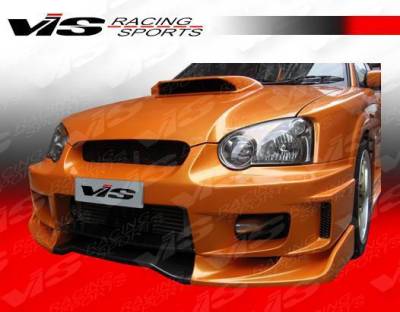 VIS Racing - 2004-2005 Subaru Wrx 4Dr Z Speed Type 2 Front Bumper - Image 3