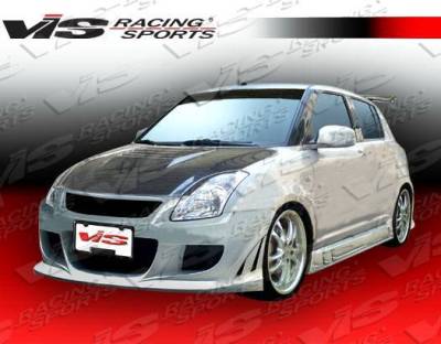 VIS Racing - 2005-2008 Suzuki Swift 4Dr Fuzion Front Bumper - Image 2