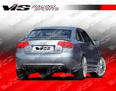 VIS Racing - 2006-2008 Audi A4 4Dr C Tech Rear Lip - Image 1