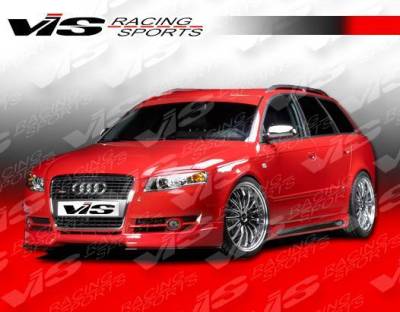 VIS Racing - 2006-2008 Audi A4 4Dr R Tech Front Lip - Image 1