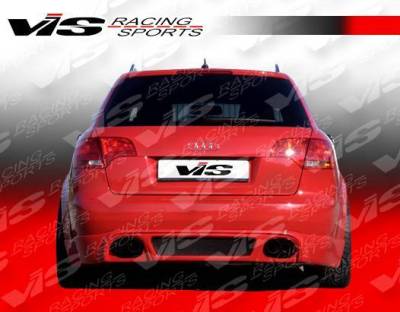 VIS Racing - 2006-2008 Audi A4 4Dr R Tech Rear Lip - Image 2