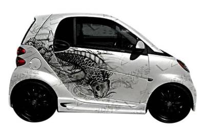 VIS Racing - 2008-2009 Smart Fr2 V-Max Lip Kit - Image 2