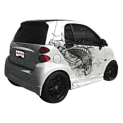 VIS Racing - 2008-2009 Smart Fr2 V-Max Lip Kit - Image 3