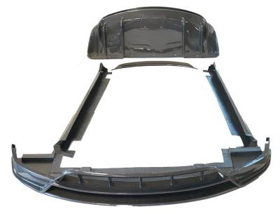 Carbon Fiber Lip Kit VIP Style for Tesla Model X 4DR 16-18