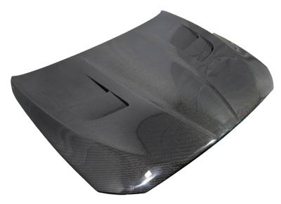 VIS Racing - Carbon Fiber Hood AS Style for BMW 5 SERIES(F10) 4DR 11-16 - Image 1