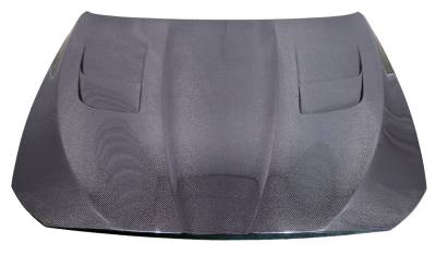 VIS Racing - Carbon Fiber Hood AS Style for BMW 5 SERIES(F10) 4DR 11-16 - Image 2