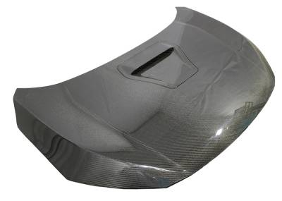 VIS Racing - Double Sided Carbon Fiber Hood Oem Style for Honda Civic Type R FK8 2017-2021 - Image 1