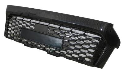 Carbon Fiber Grill TMS Style for Toyota Tundra 2014-2020