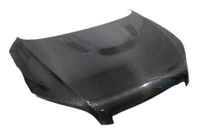 VIS Racing - Carbon Fiber Hood A Spec Style for AUDI TT 2DR 2007-2014 - Image 1