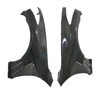 VIS Racing - Carbon Fiber Fenders FVS Style for Infiniti Q50 4DR 14-22 - Image 3