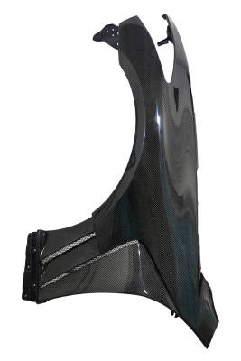 VIS Racing - Carbon Fiber Fenders FVS Style for Infiniti Q50 4DR 14-22 - Image 4