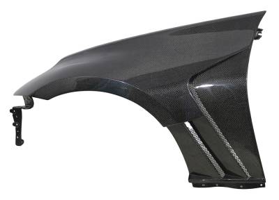VIS Racing - Carbon Fiber Fender FVS Style for Nissan 370Z 2DR 2009-2020 - Image 1