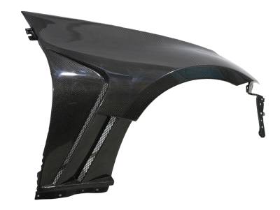 VIS Racing - Carbon Fiber Fender FVS Style for Nissan 370Z 2DR 2009-2020 - Image 3