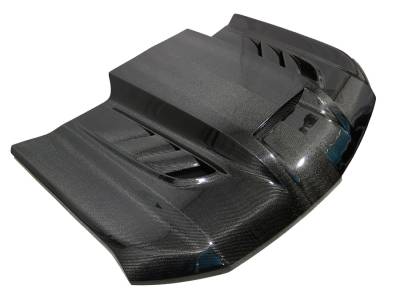VIS Racing - Carbon Fiber Hood VTM Style for Chevrolet Silverado 1500 2019-2023 - Image 1