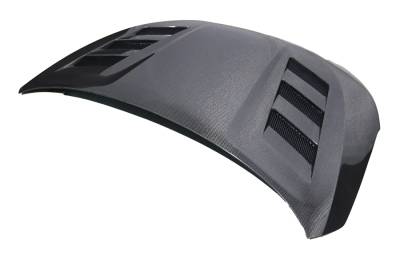 VIS Racing - Carbon Fiber Hood AMS Style for Hyundai Veloster 2DR 19-21 - Image 2