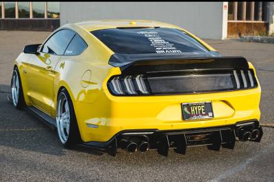 VIS Racing - Carbon Fiber Trunk Demon Style for Ford MUSTANG 2DR 2015-2023 - Image 2