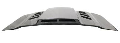 VIS Racing - Double Sided Carbon Fiber Hood VTM Style for Chevrolet Silverado 1500 2019-2023 - Image 7