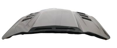 VIS Racing - Double Sided Carbon Fiber Hood Terminator Style for Ford MUSTANG 2DR 2015-2017 - Image 4