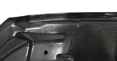 VIS Racing - Double Sided Carbon Fiber Hood Terminator Style for Ford MUSTANG 2018-2023 - Image 5