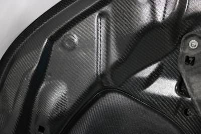 VIS Racing - Double Sided Carbon Fiber Hood AS 2 Style for Honda Civic FL5 Type R 2023-2024 - Image 5