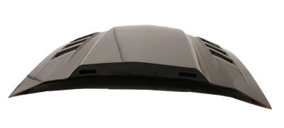 VIS Racing - Carbon Fiber Hood Terminator Style for Ford MUSTANG 2DR 2013-2014 - Image 3
