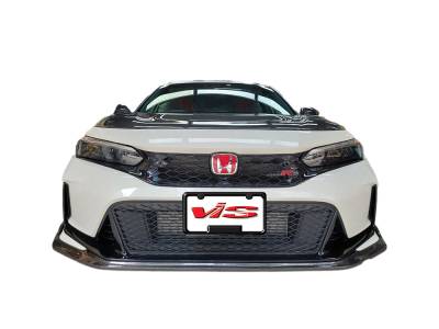 VIS Racing - Carbon Fiber Front Lip RS Style For Honda Civic FL5 Type R 2023-2024 - Image 1