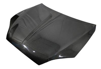 VIS Racing - Carbon Fiber Hood TS Style for Tesla Model S 12-15 - Image 1