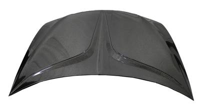 VIS Racing - Carbon Fiber Hood TS Style for Tesla Model S 12-15 - Image 3