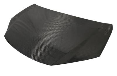 Carbon Micro Weave Hood OEM Style for Toyota Prius 2023-2024
