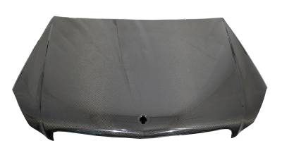 Carbon Fiber Hood Oem Style For Mercedes C- Class 2012-2014