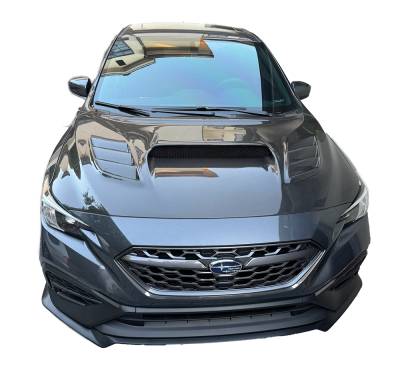 VIS Racing - Carbon Fiber Hood VS 2 Style for Subaru WRX 4DR 2022-2024 - Image 3