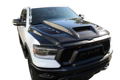 VIS Racing - Carbon Fiber Hood VTM Style for Dodge Ram 1500 2DR/4DR 2019-2023 - Image 3