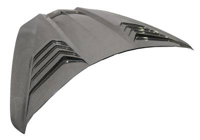 VIS Racing - Double Sided Carbon Fiber Hood Apex Style for Chevrolet Corvette C8 2020-2024 - Image 2