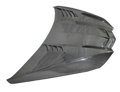 VIS Racing - Double Sided Carbon Fiber Hood Apex Style for Chevrolet Corvette C8 2020-2024 - Image 3