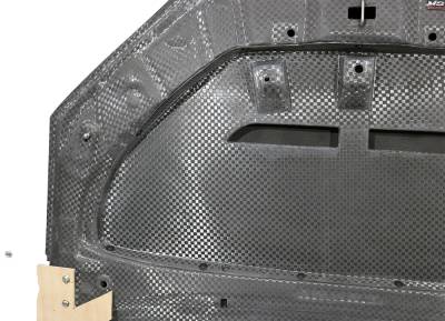 VIS Racing - Double SIded Carbon Fiber Hood VTX Style for Toyota Prius 2023-2024 - Image 6