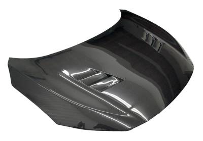 VIS Racing - Carbon Fiber Hood Techno R Style for Honda Civic 2/4DR 2016-2021 - Image 2